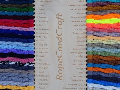 Polyester cord color palette 1